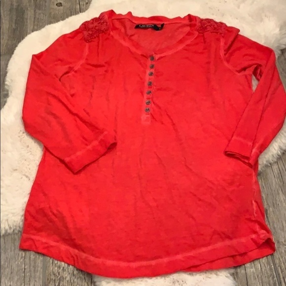 Ralph Lauren burnout Shirt - Picture 1 of 5